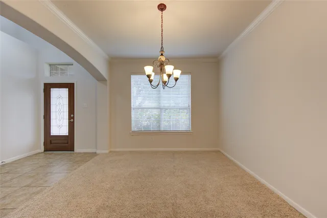 a view of an empty room with window