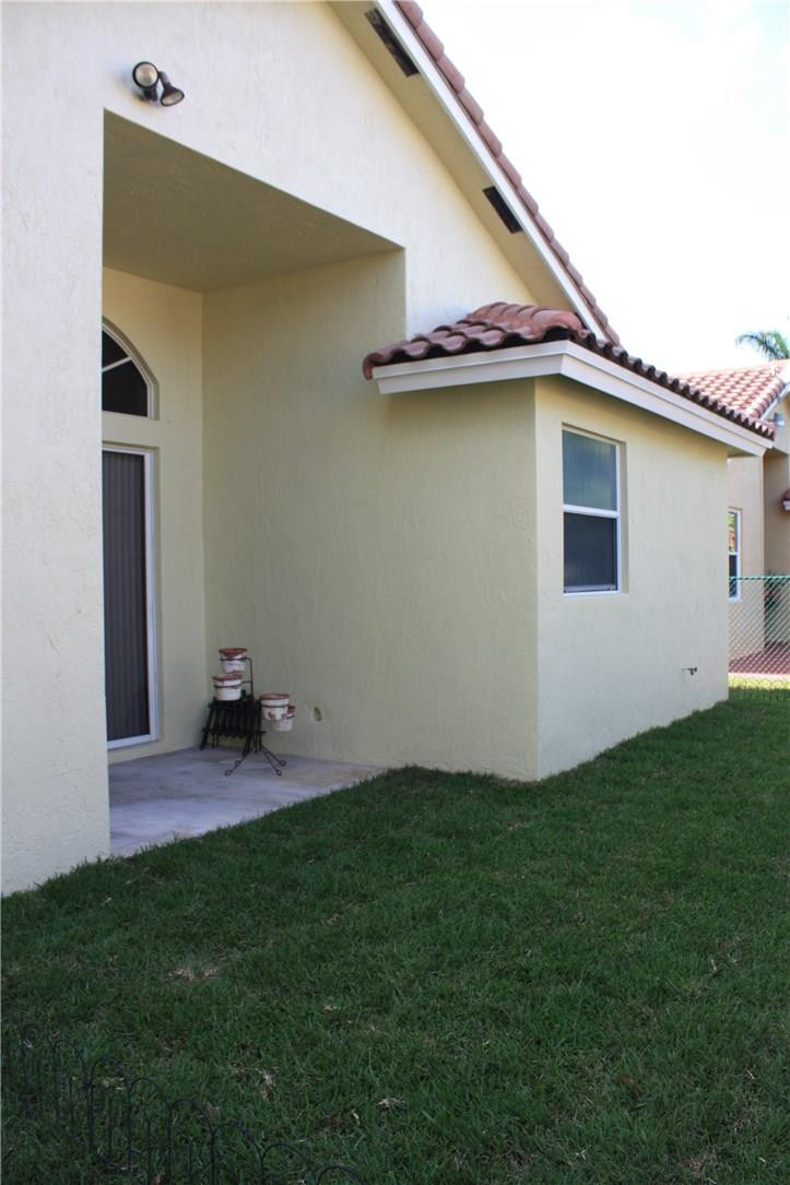 4933 Southwest 134th Avenue Miramar, FL 33027 - Photo 28 of 28 Clean Fenced backyard with new sod