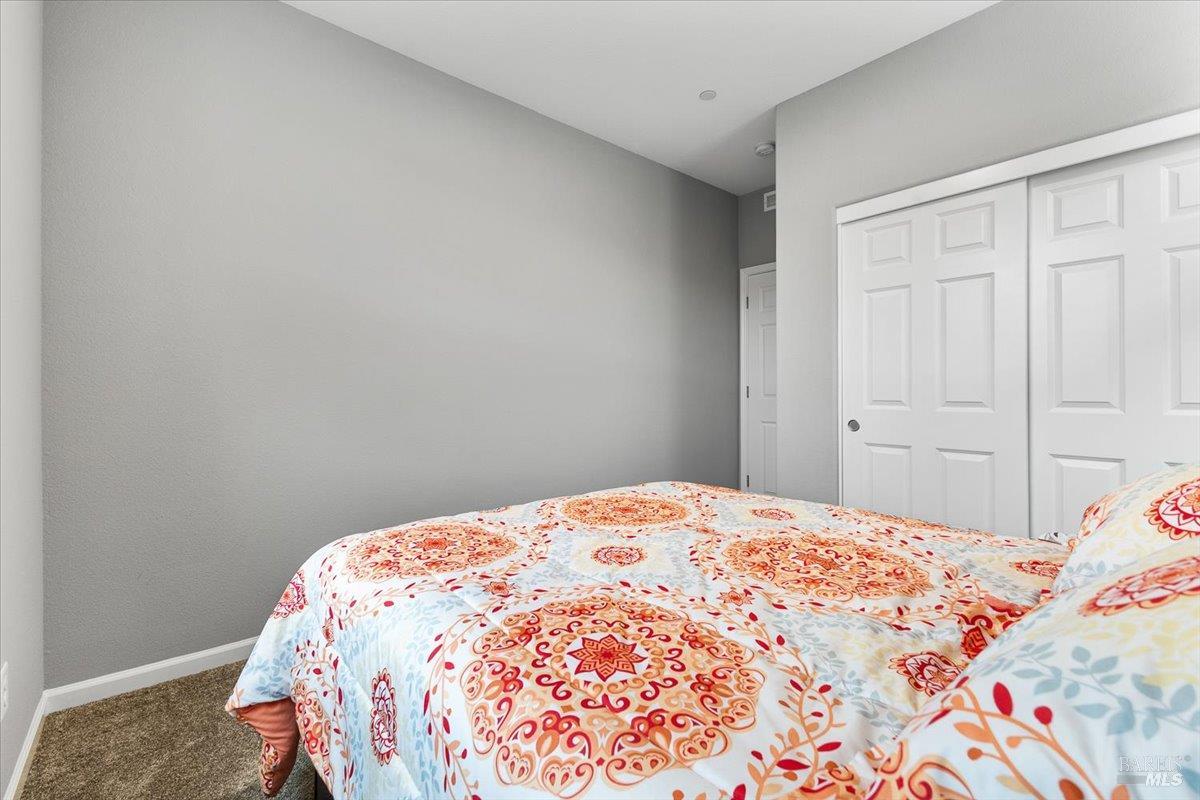 2180 Karen Place Rohnert Park, CA 94928 - Photo 33 of 48 a bedroom with a bed and hallway