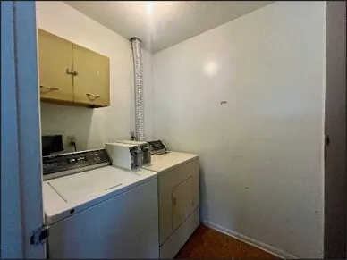 a room with storage and utility