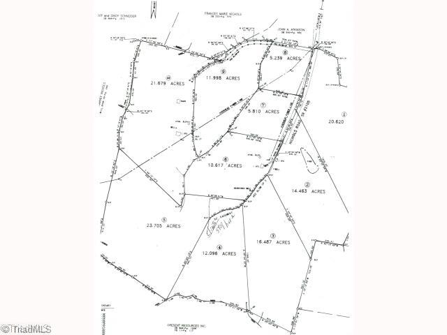 4 Nichoals Road Pilot Mountain, NC 27041 - Photo 10 of 10 Plat Map. Tract 4