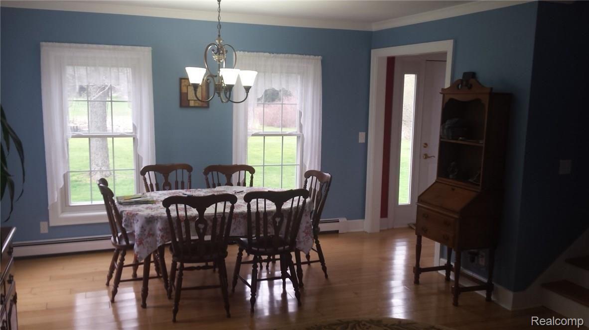 This is a view of the dining area.