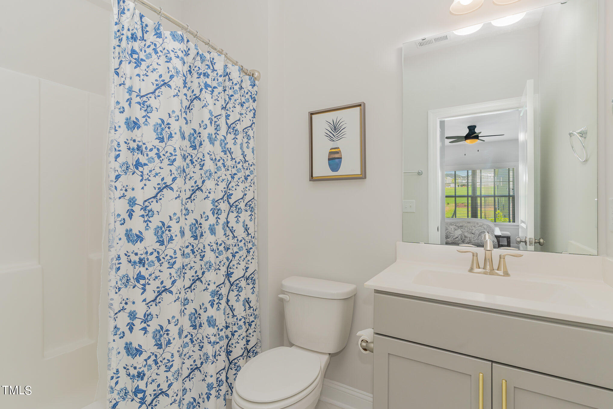 171 High Woods Ridge Pittsboro, NC 27312 - Photo 25 of 51 a bathroom with a sink toilet and shower