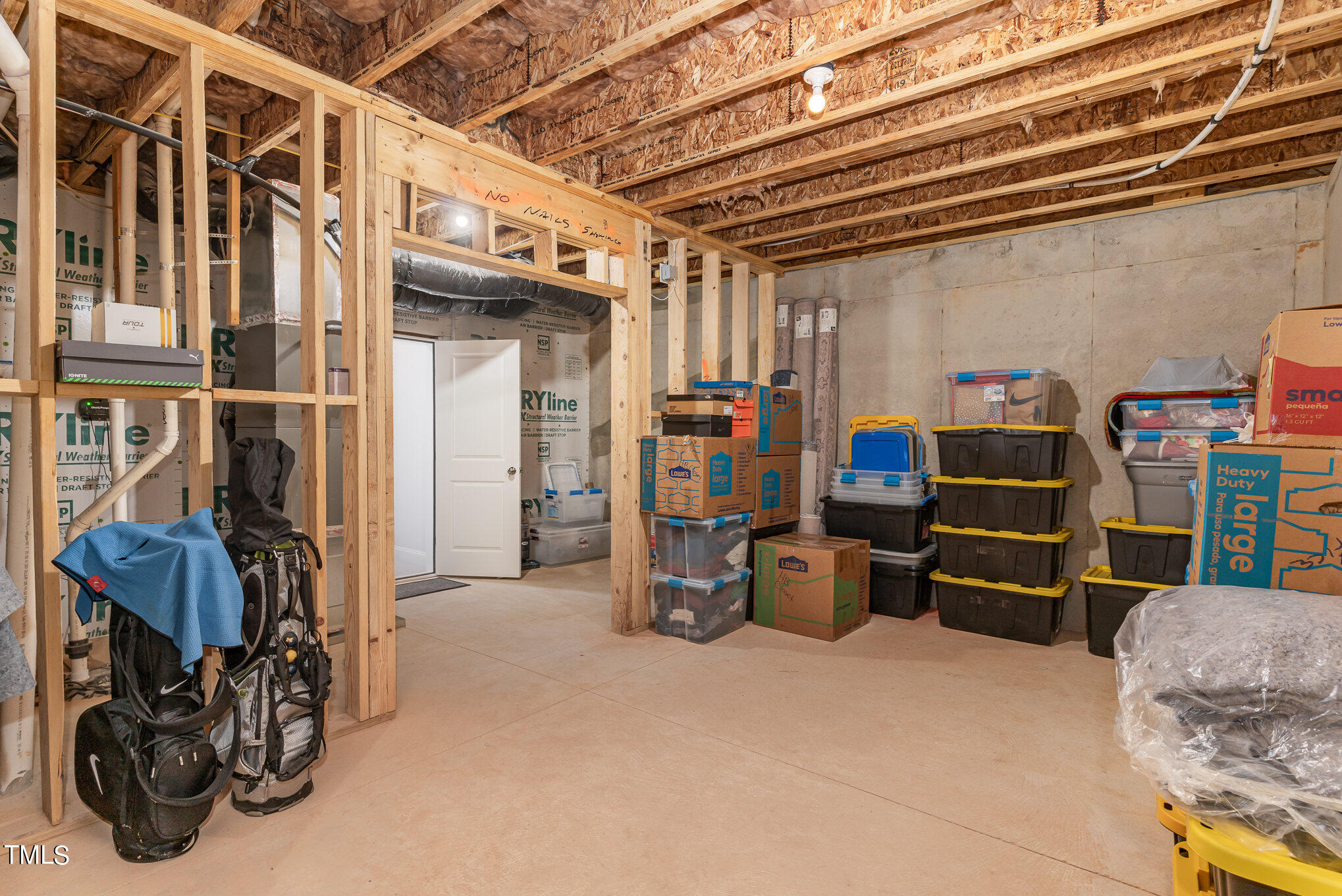 171 High Woods Ridge Pittsboro, NC 27312 - Photo 35 of 51 a view of storage and utility room