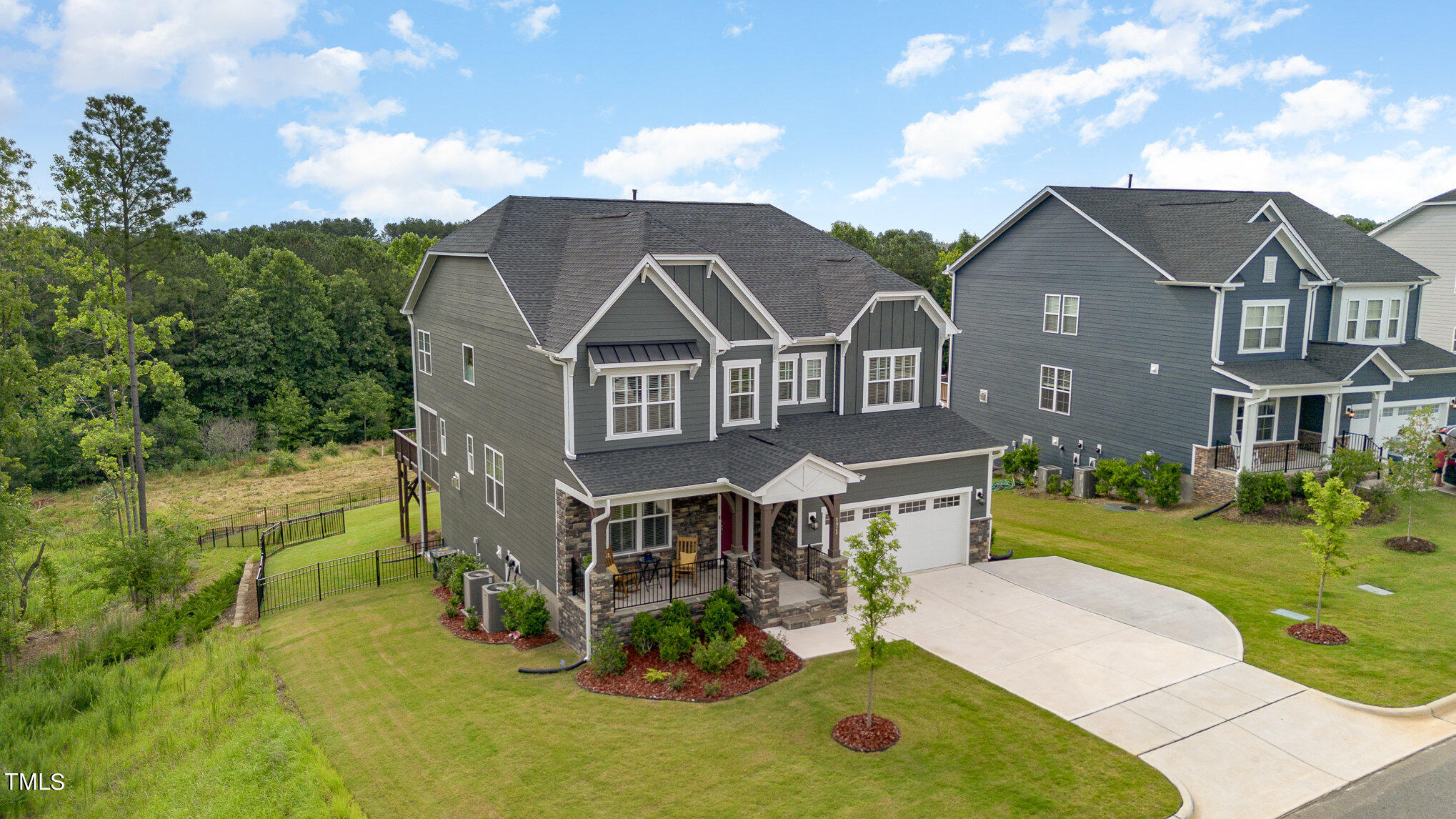 171 High Woods Ridge Pittsboro, NC 27312 - Photo 38 of 51 a front view of a house with a yard