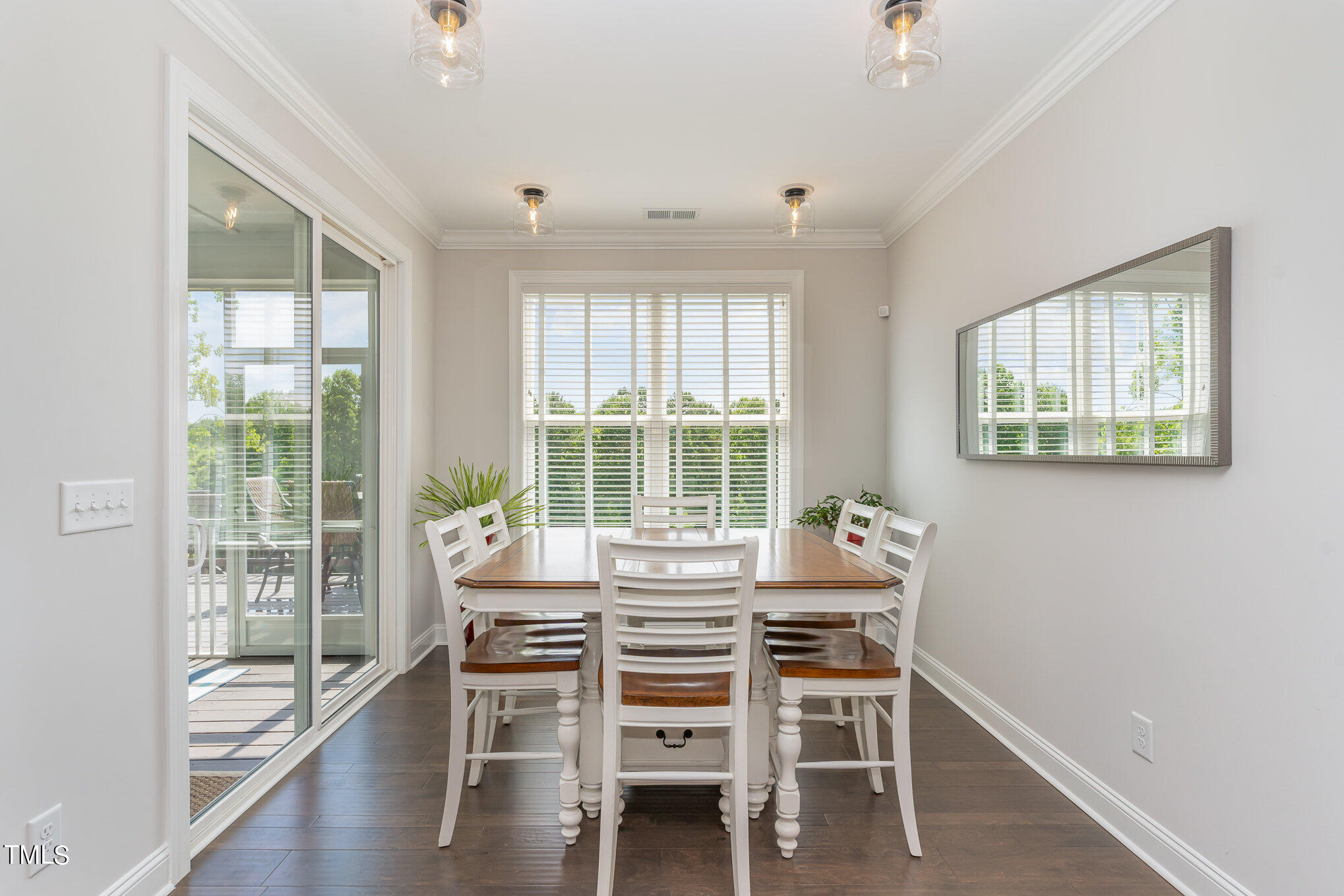 171 High Woods Ridge Pittsboro, NC 27312 - Photo 10 of 51 a dining room with furniture and wooden floor