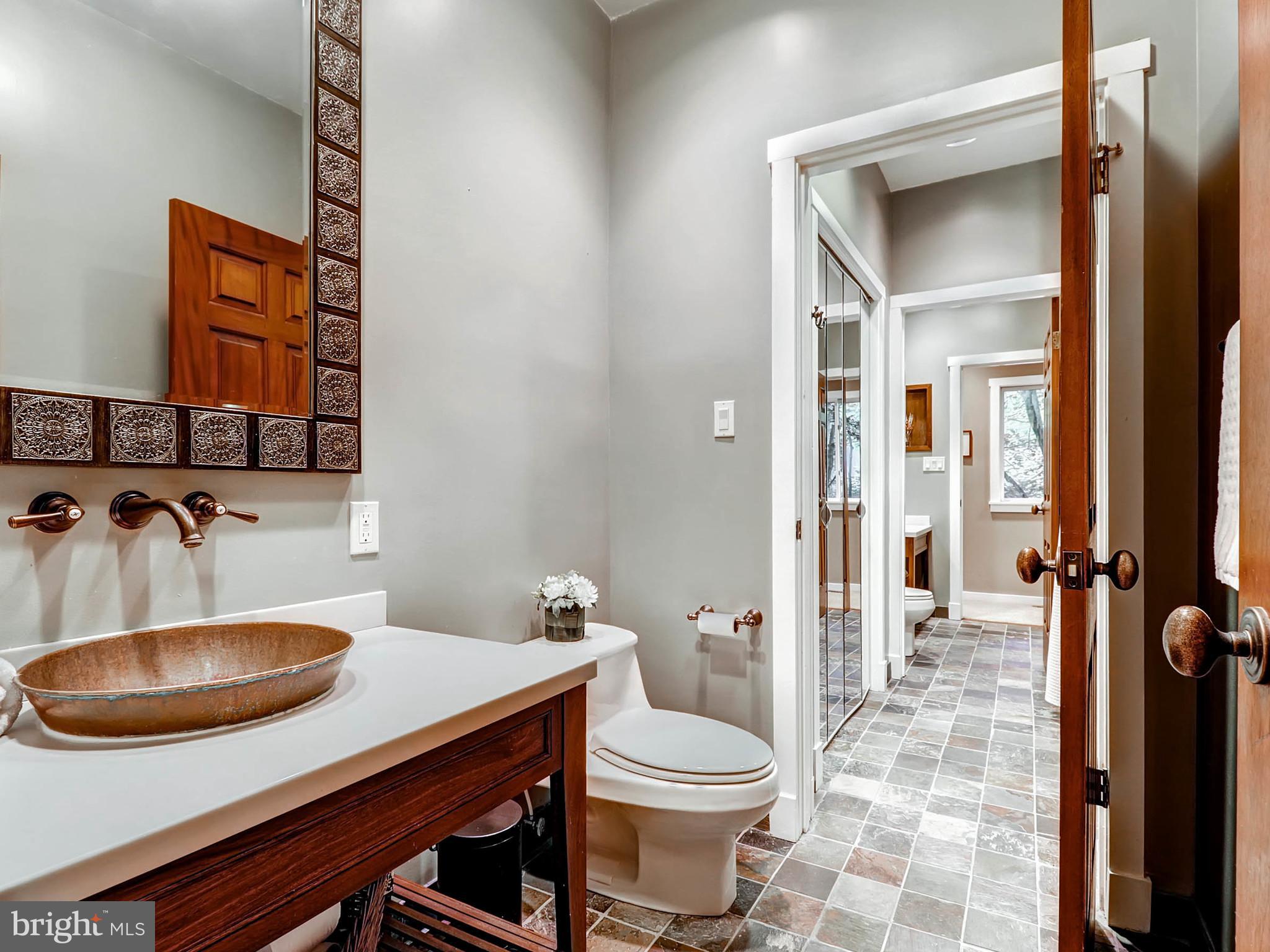 1830 Frederick Road Catonsville, MD 21228 - Photo 22 of 55 Copper sinks and slate floors in upstairs baths