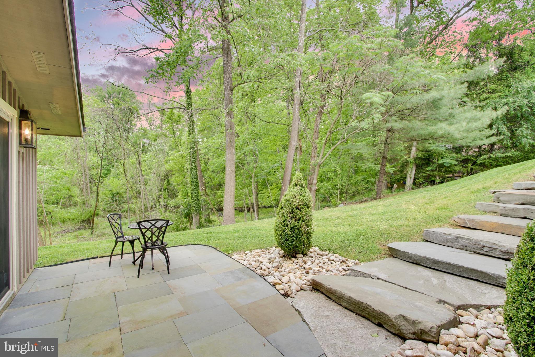 1830 Frederick Road Catonsville, MD 21228 - Photo 44 of 55 Rear patio with stone steps