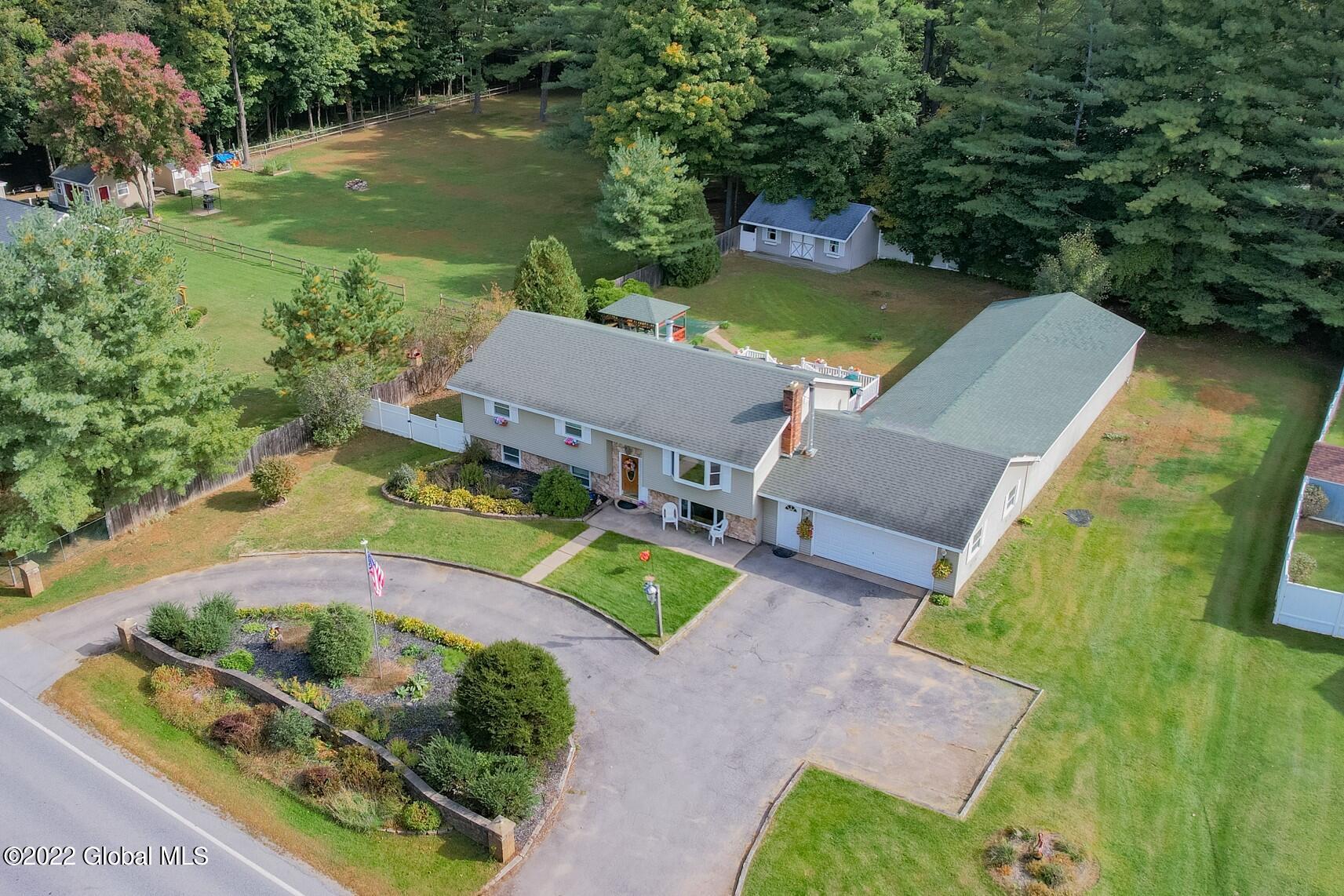 9 Carr Road Wilton, NY 12866 - Photo 44 of 45 Aerial - above from right