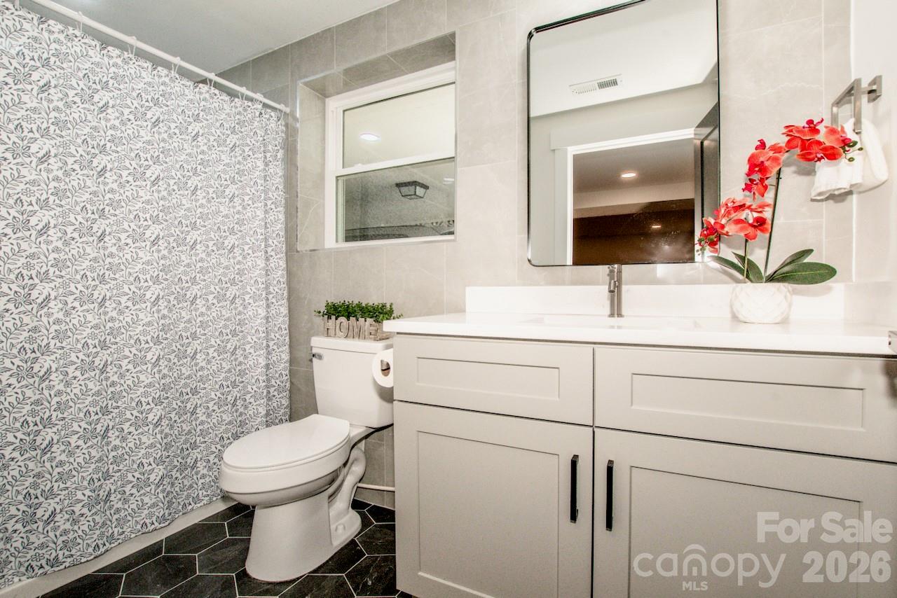 6229 Mountain Grove Road Hickory, NC 28602 - Photo 30 of 41 a bathroom with a toilet sink and mirror