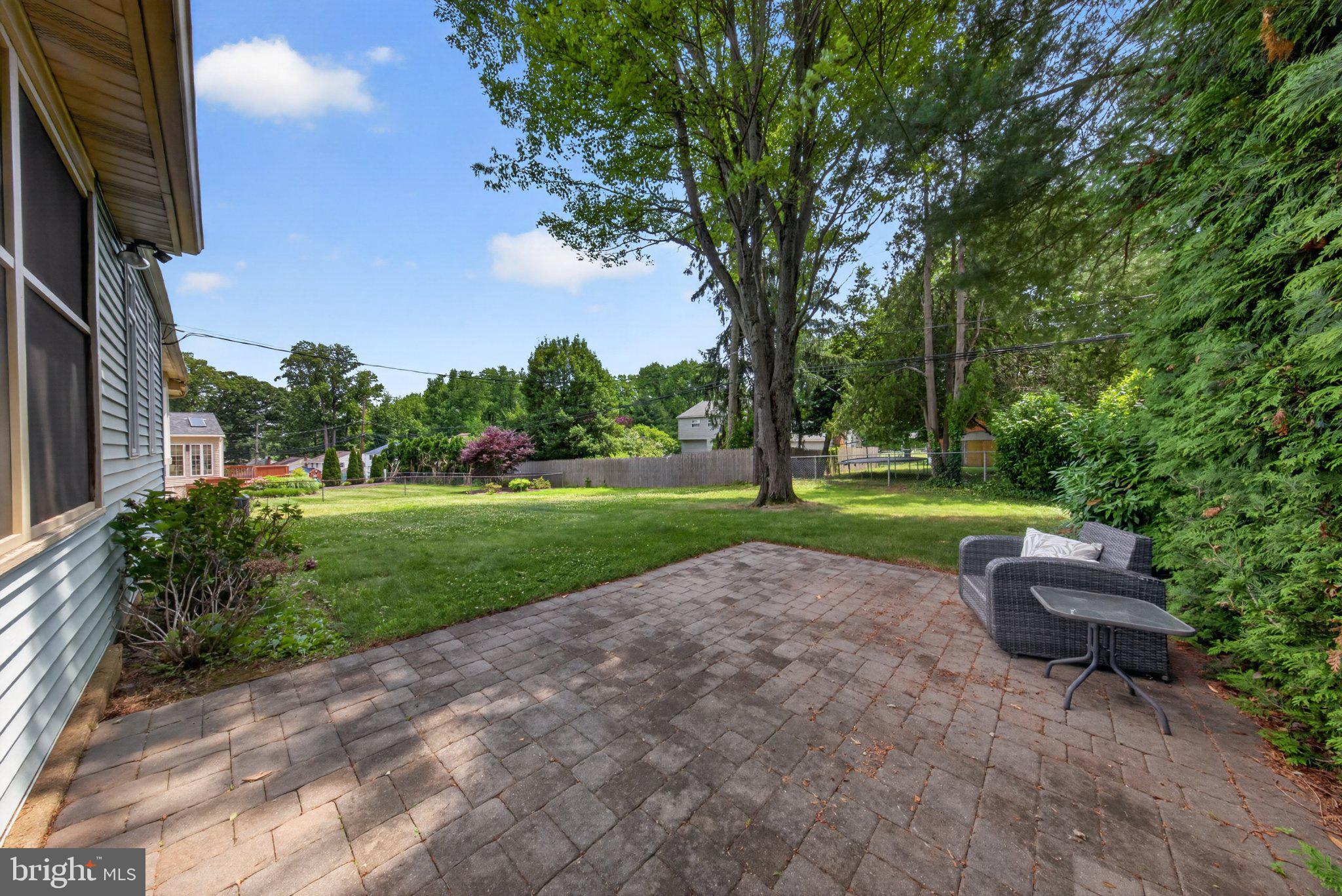 1020 Jeffrey Road Wilmington, DE 19810 - Photo 94 of 108 Spacious patio with lush greenery.