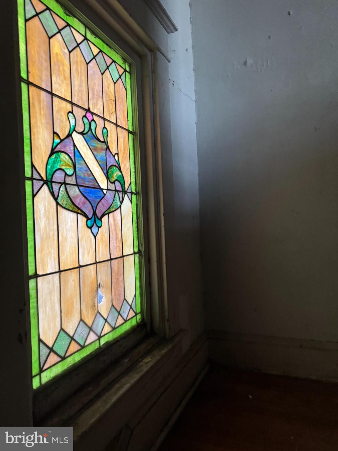 6413 Belair Road Baltimore, MD 21206 - Photo 5 of 19 Original Stained glass