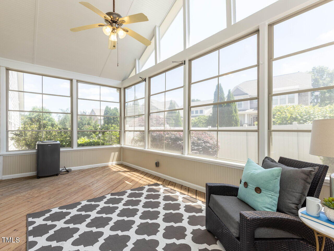 1805 Stonebanks Loop Cary, NC 27518 - Photo 12 of 27 a living room with furniture and a large window