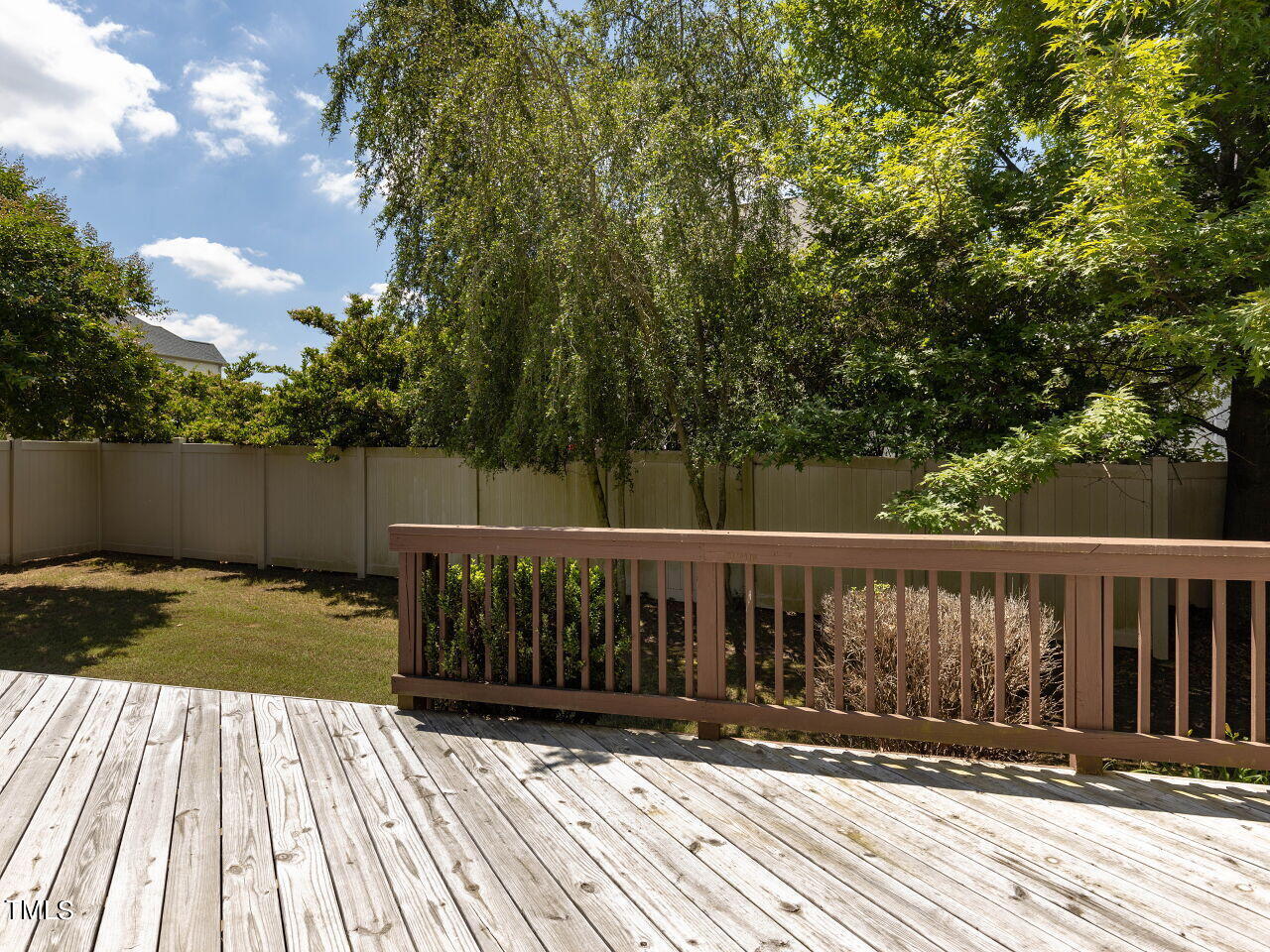 1805 Stonebanks Loop Cary, NC 27518 - Photo 25 of 27 a view of wooden deck