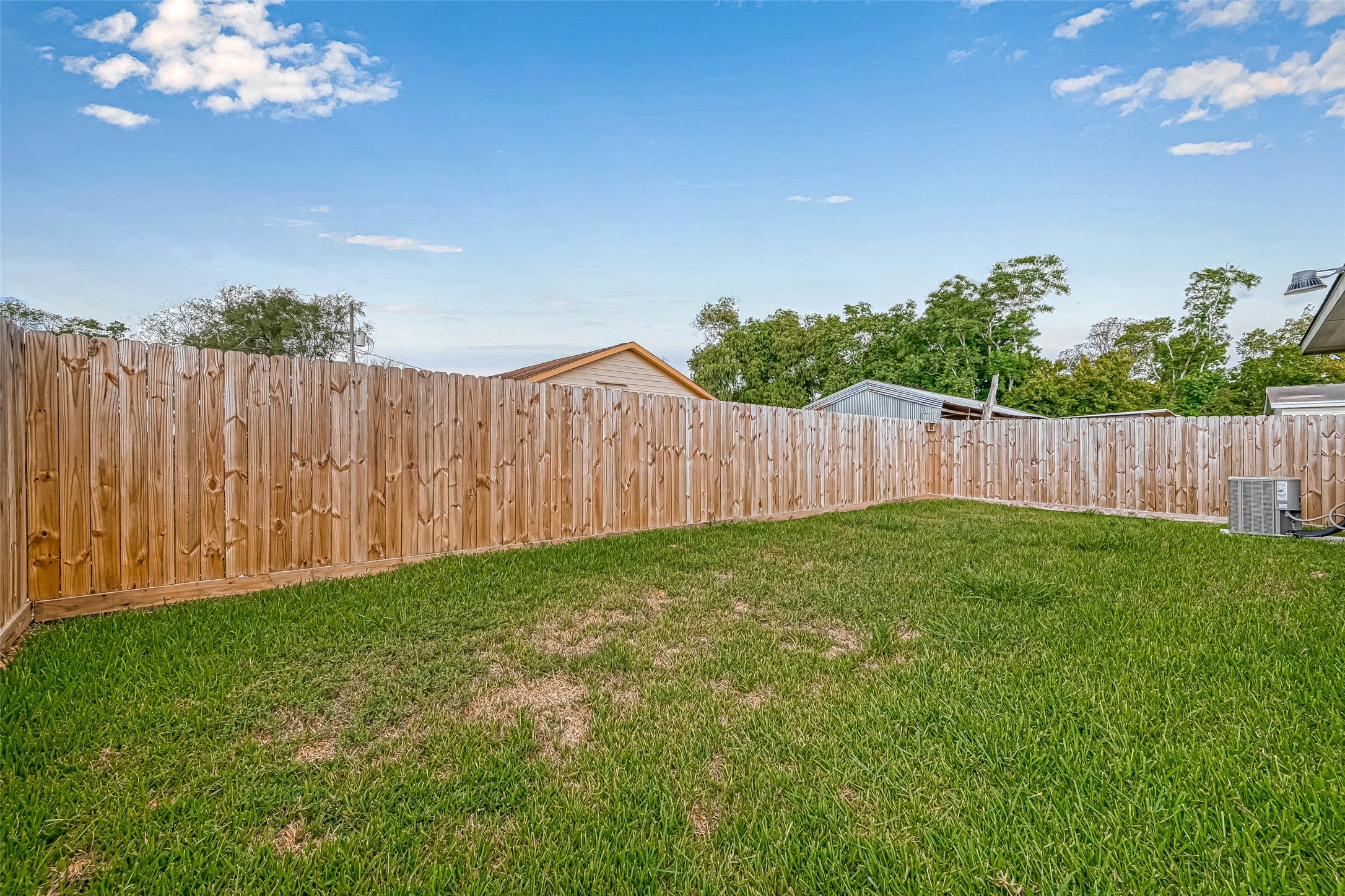 9722 Cargill Street Houston, TX 77029 - Photo 19 of 20 Yard is very spacious and low maintenance