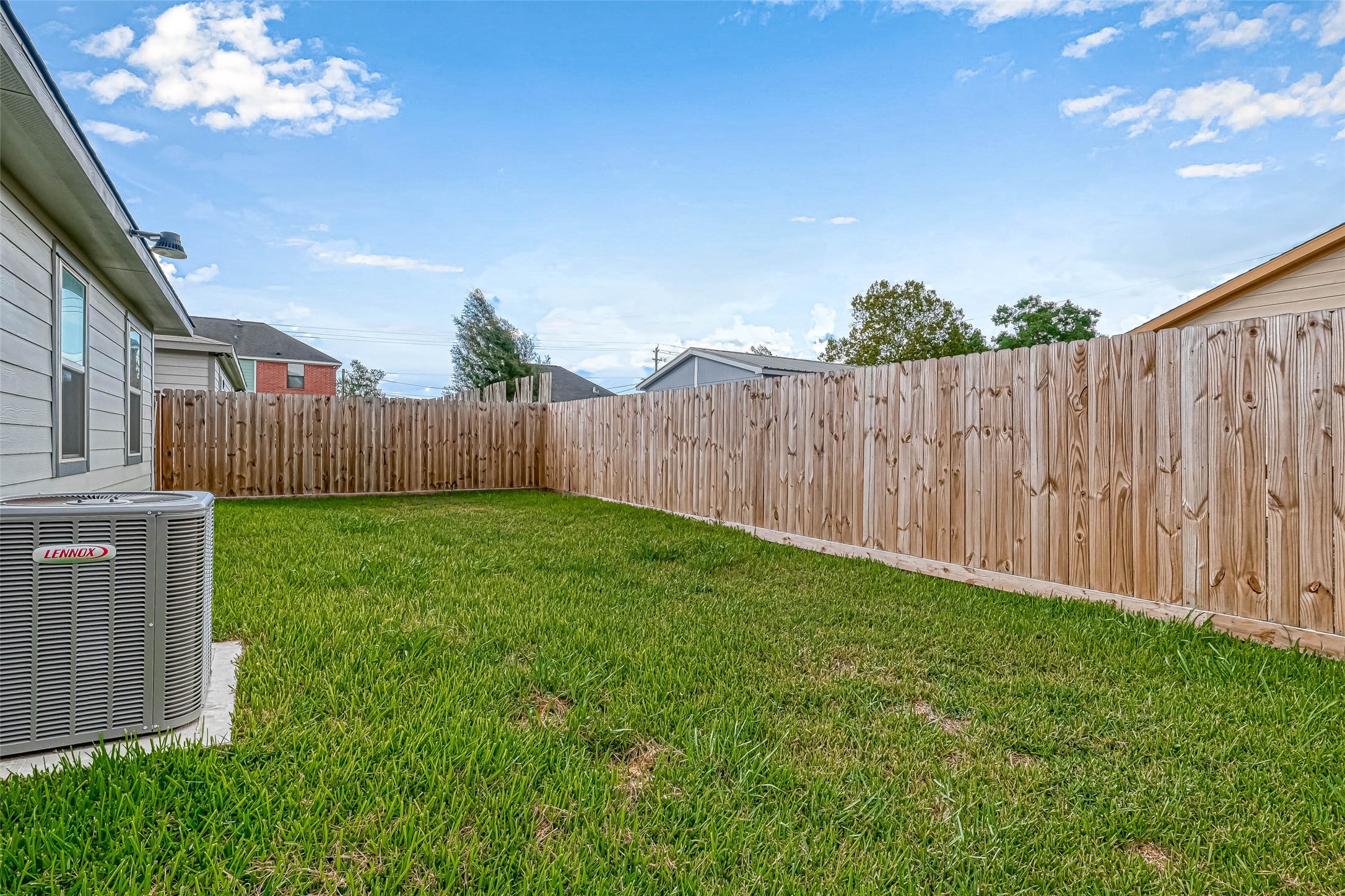 9722 Cargill Street Houston, TX 77029 - Photo 20 of 20 L-shaped backyard provides more space for above ground pool and more