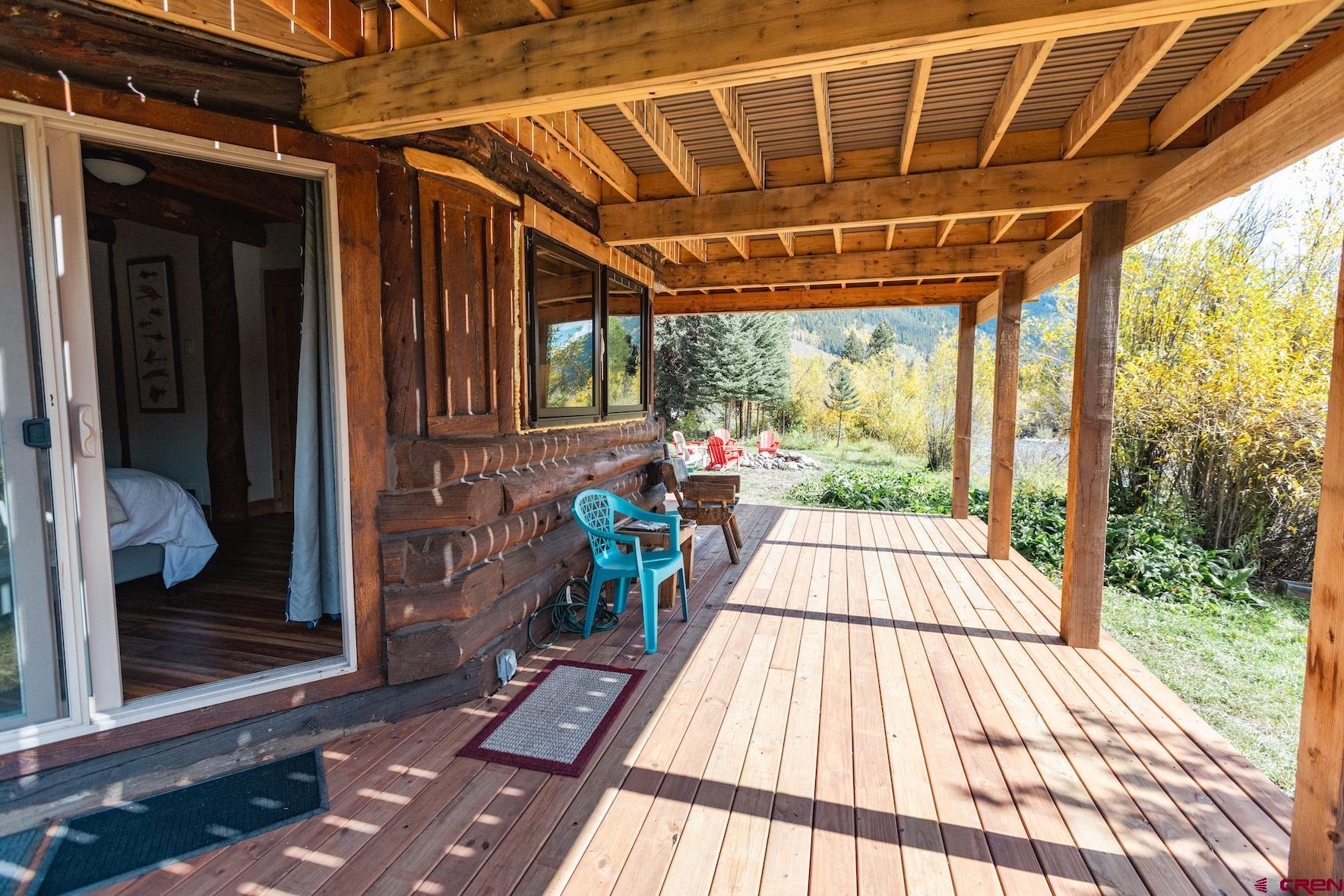 246 Lower Allen Road Crested Butte, CO 81224 - Photo 22 of 26 a view of porch with seating space