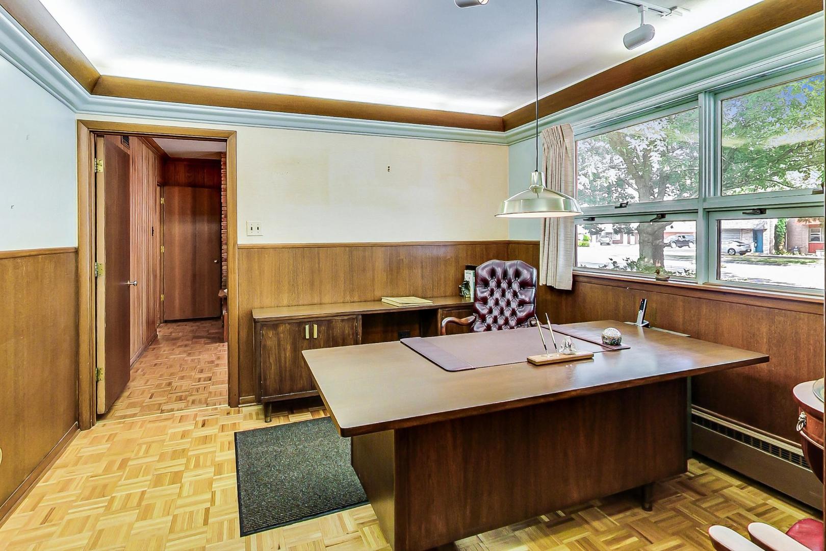 365 Lionel Road Riverside, IL 60546 - Photo 25 of 35 a view of a dining room with furniture window and outside view
