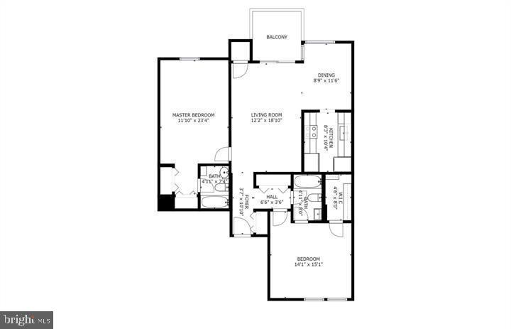 8353 Montgomery Run Road, Unit F Ellicott City, MD 21043 - Photo 25 of 25 a picture of floor plan
