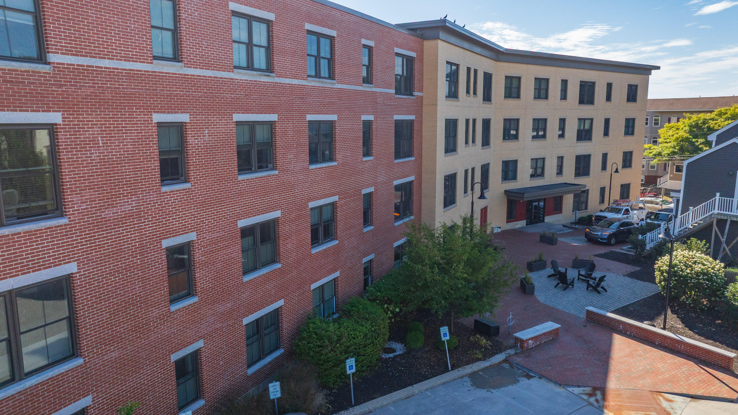 25 High Street, Unit 214 Portland, ME 04101 - Photo 49 of 54 Courtyard Arial