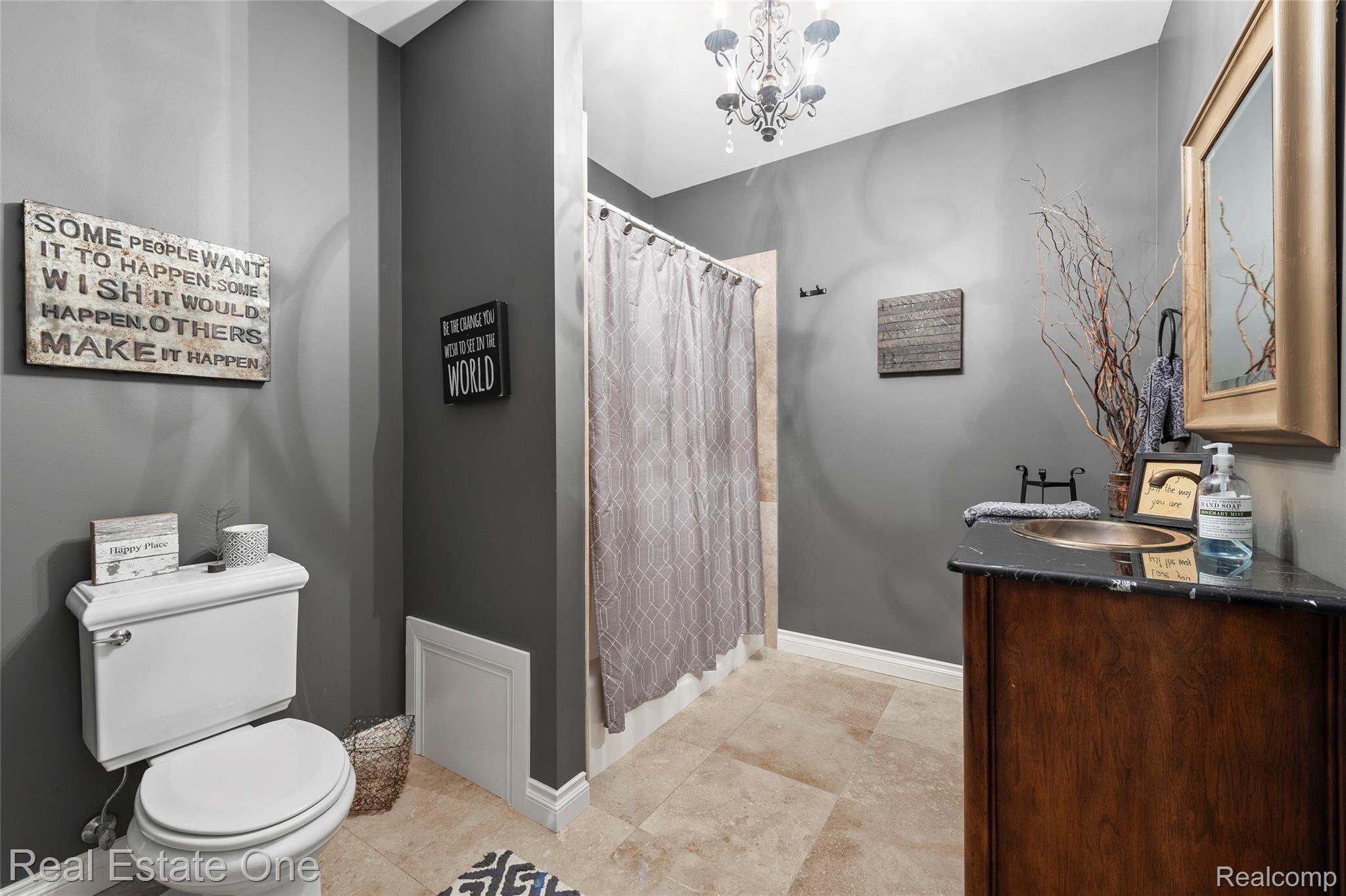 7807 Fieldstone Ridge Clarkston, MI 48348 - Photo 53 of 59 Lower Level Full Bath, 9 x 8