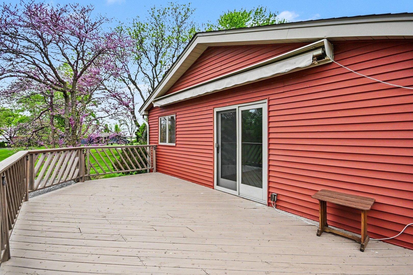 14340 West Bruce Road Homer Glen, IL 60491 - Photo 29 of 38 a view of backyard with a deck