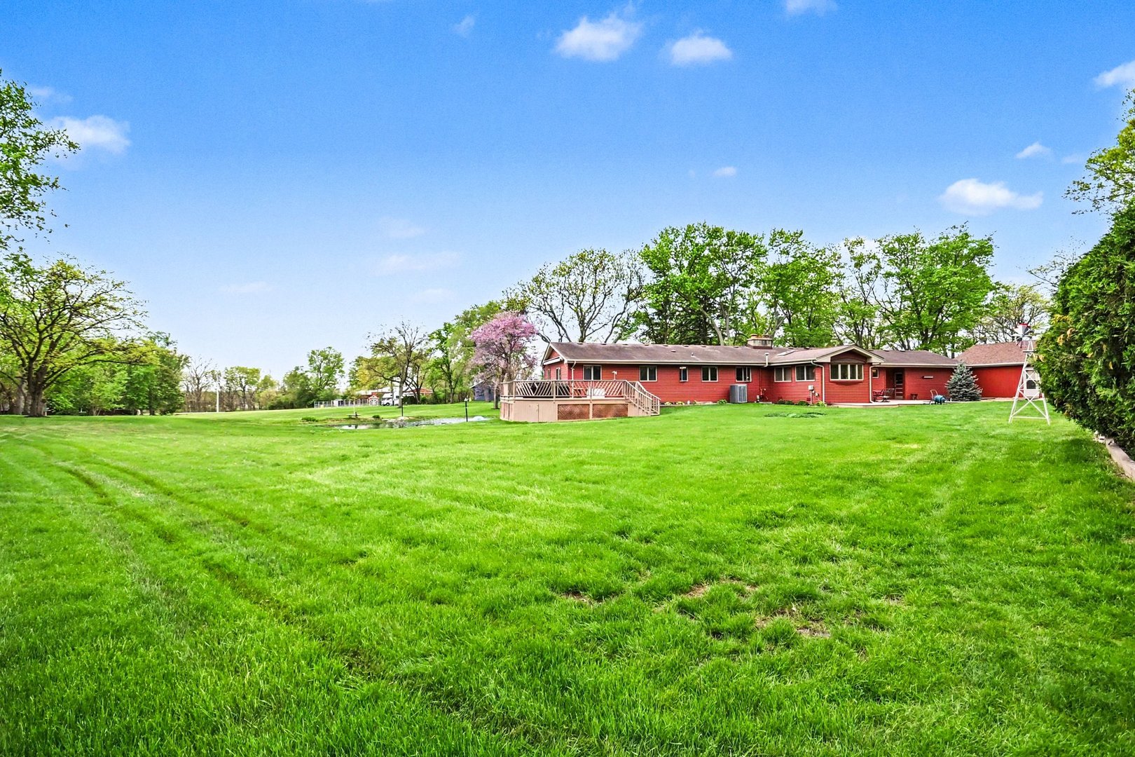 14340 West Bruce Road Homer Glen, IL 60491 - Photo 37 of 38 a view of yard with swimming pool and green space