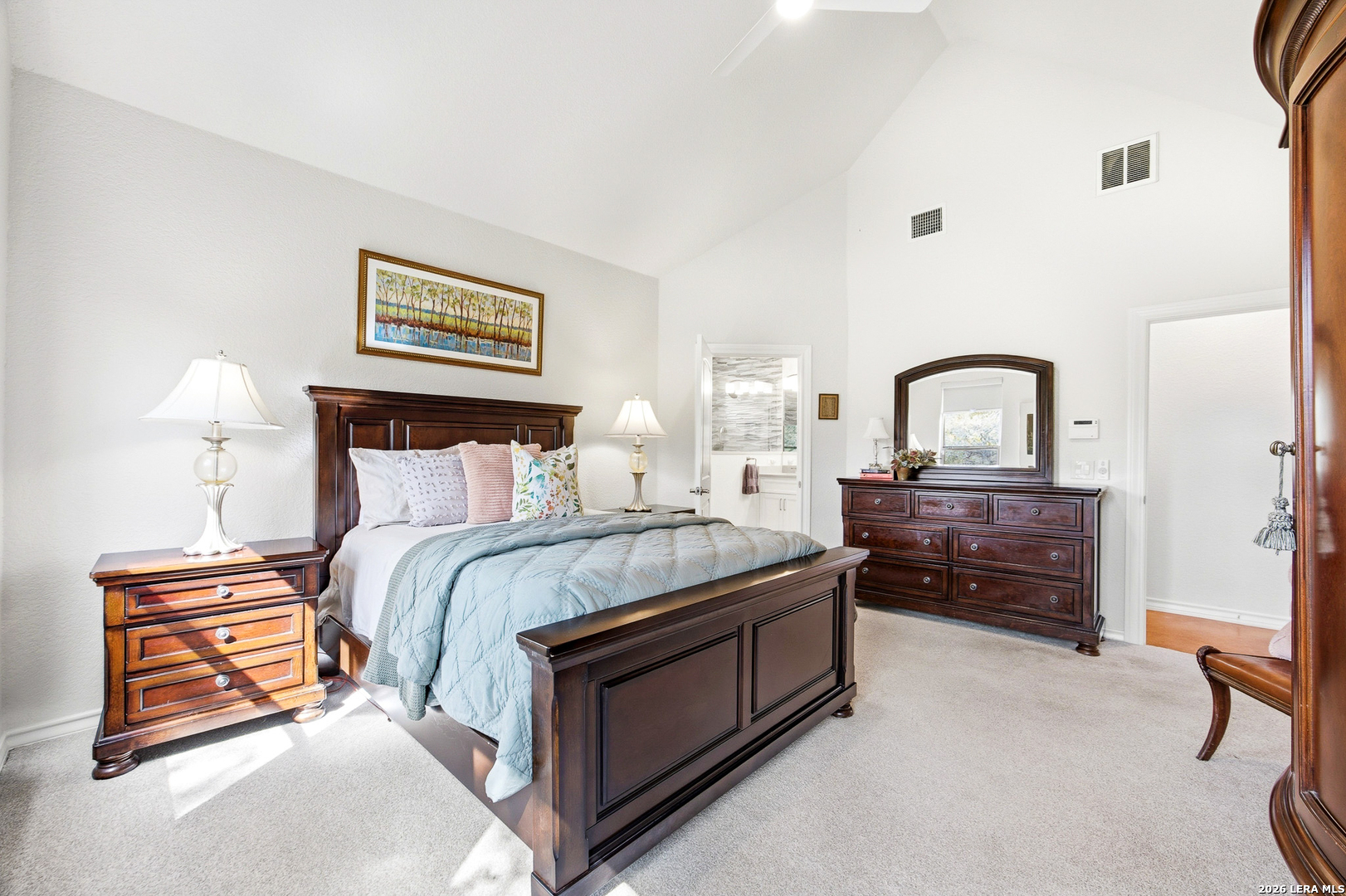 541 Saxet Trail Spring Branch, TX 78070 - Photo 21 of 59 a bed room with a bed and a dresser