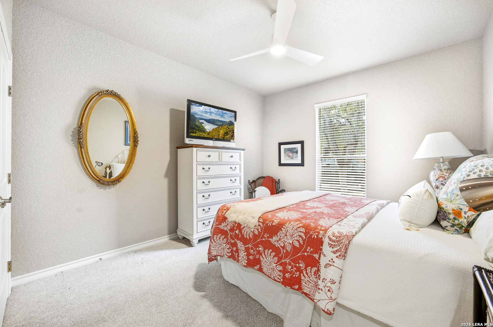 541 Saxet Trail Spring Branch, TX 78070 - Photo 26 of 59 a bedroom with a bed and a closet