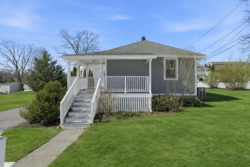 2 Cliff Road Hingham, MA 02043 - Photo 1 of 22 a front view of a house with a yard
