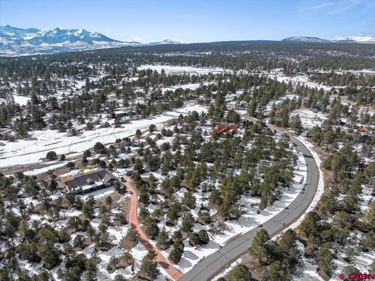 Tbd Lot 2 Tbd Lane Ridgway, CO 81432 - Photo 7 of 19 an aerial view of residential houses with outdoor space and trees