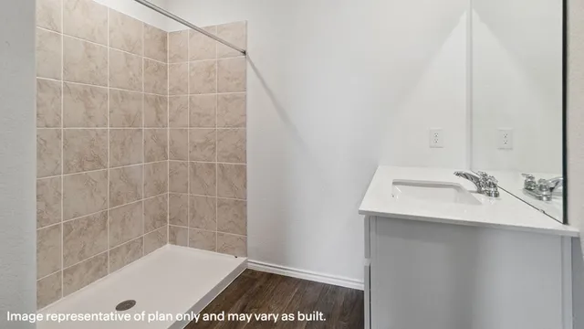 a bathroom with a sink and a bathtub