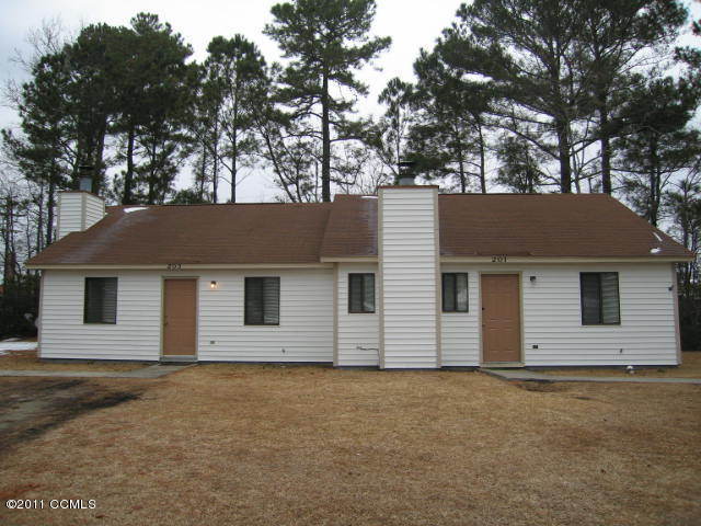 201-203 Cedar Ridge Lane Havelock, NC 28532 - Photo 1 of 10 Front of duplex
