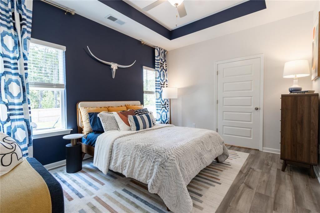 141 Andros Loop Dalton, GA 30721 - Photo 11 of 25 a bedroom with double bed and a window