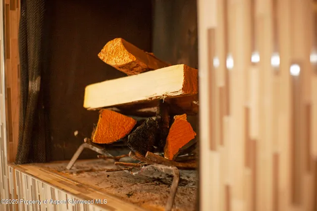 a bedroom with a bed and a view of bedroom