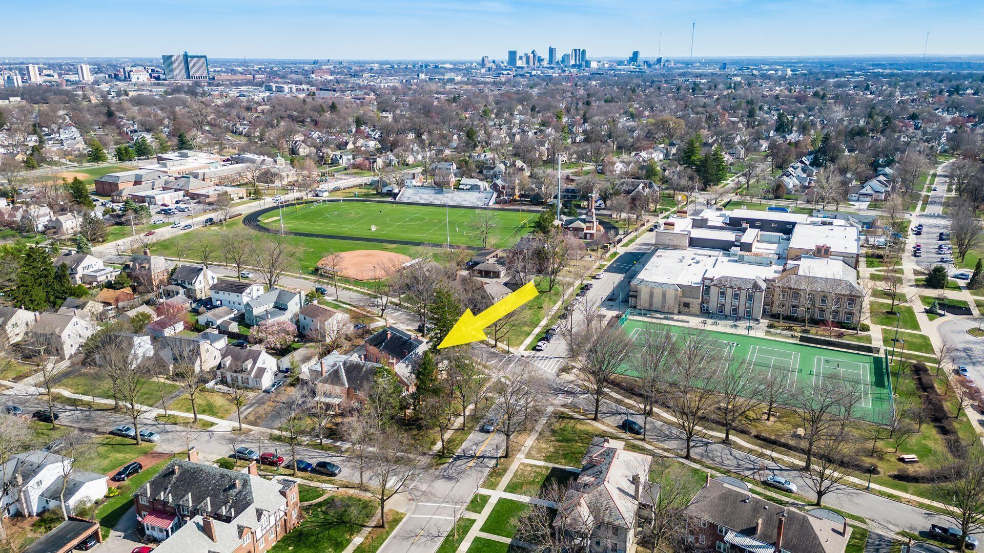 1901 Baldridge Road Columbus, OH 43221 - Photo 43 of 43 AERIAL VIEW