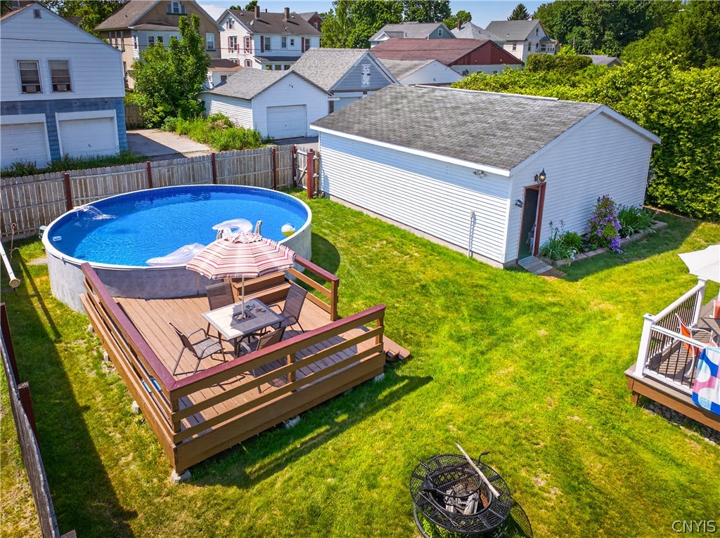 113 5th Street Rome, NY 13440 - Photo 32 of 47 Pool with additional deck
