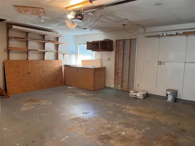 a view of a storage & utility room