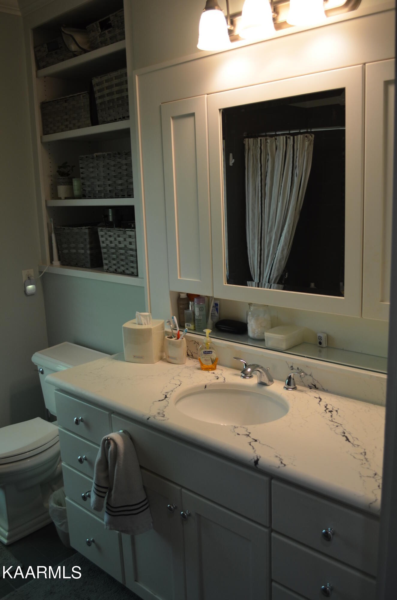 111 Dover Lane Oak Ridge, TN 37830 - Photo 30 of 60 a bathroom with a sink and a toilet