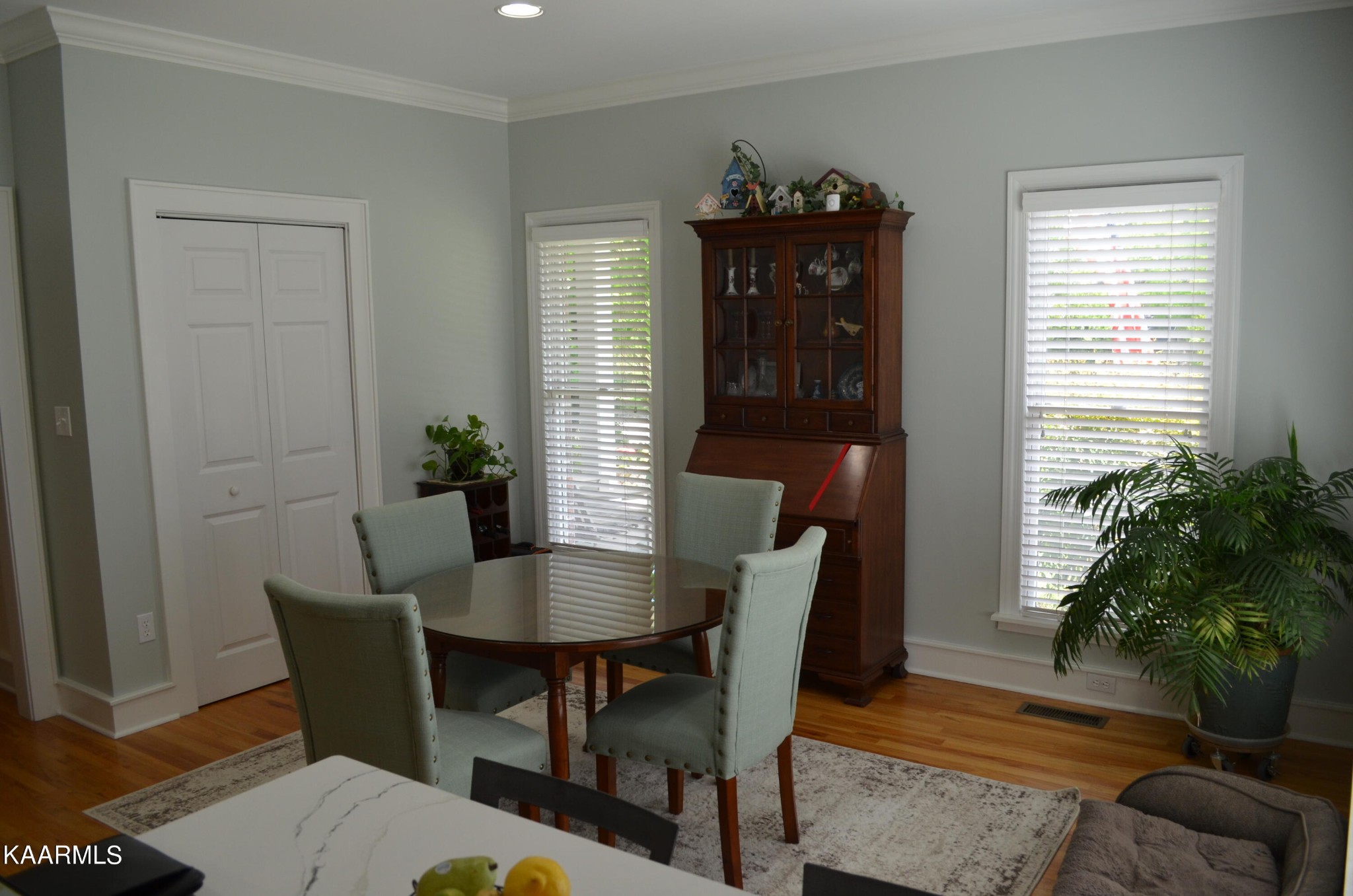 111 Dover Lane Oak Ridge, TN 37830 - Photo 46 of 60 a view of a dining room with furniture window and wooden floor