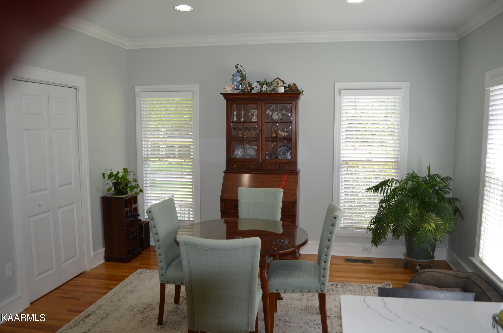 111 Dover Lane Oak Ridge, TN 37830 - Photo 47 of 60 a view of a dining room with furniture window and wooden floor