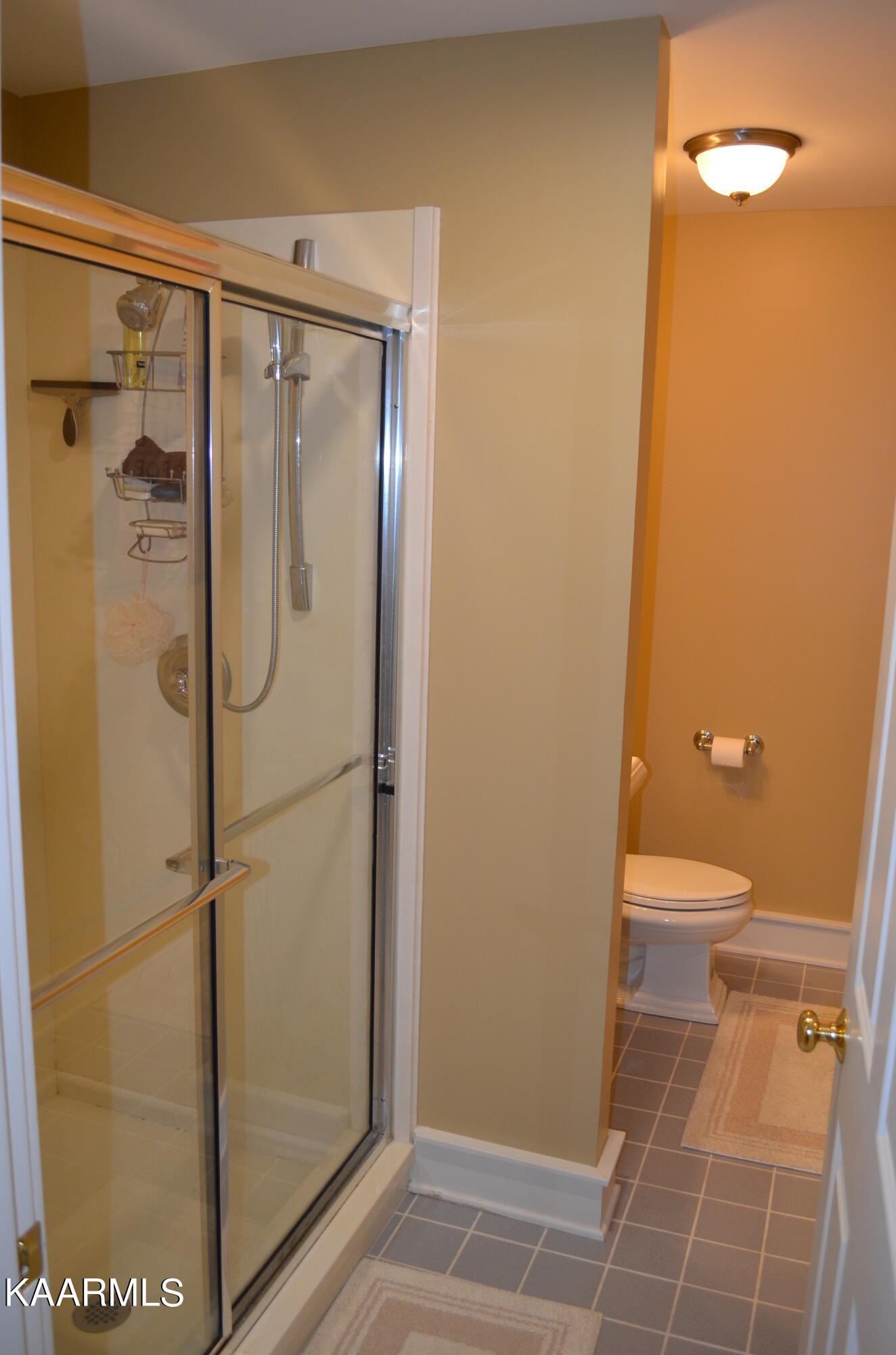 111 Dover Lane Oak Ridge, TN 37830 - Photo 57 of 60 a bathroom with a glass shower door