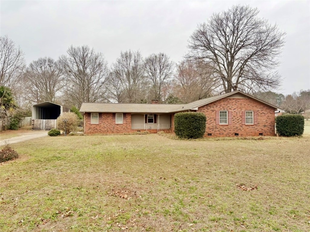 402 Loblolly Drive Anderson, SC 29625 - Photo 1 of 43 This classic brick residence features a welcoming covered porch and an expansive front yard.