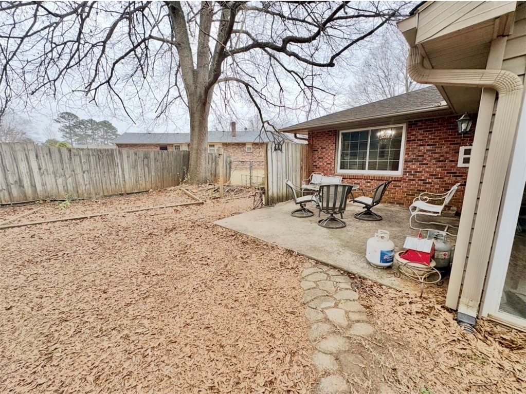402 Loblolly Drive Anderson, SC 29625 - Photo 40 of 43 This private yard offers a perfect patio for outdoor living and relaxation.