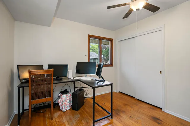 a view of empty room