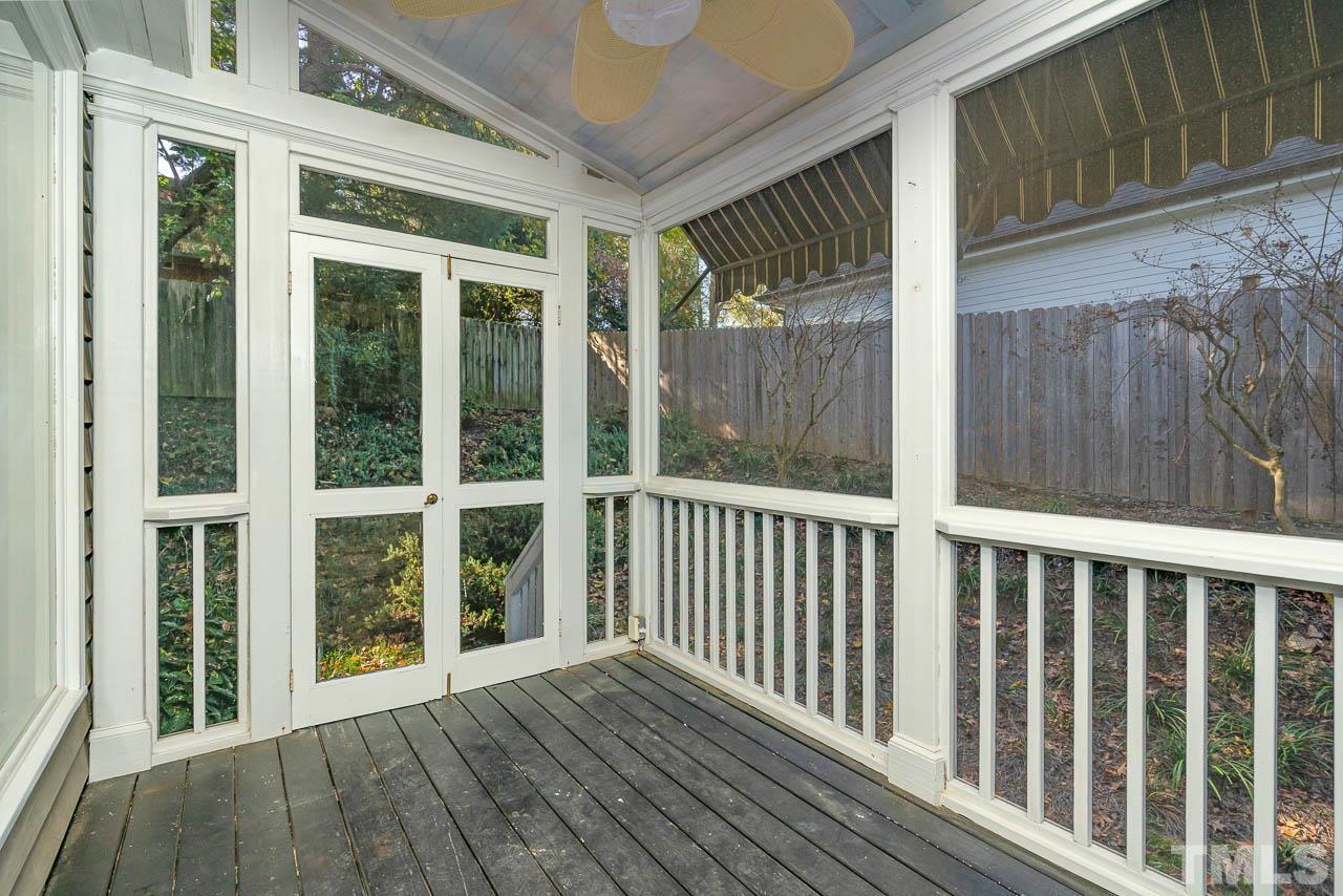 2625 Ashland Street Raleigh, NC 27608 - Photo 25 of 26 a view of porch with wooden floor
