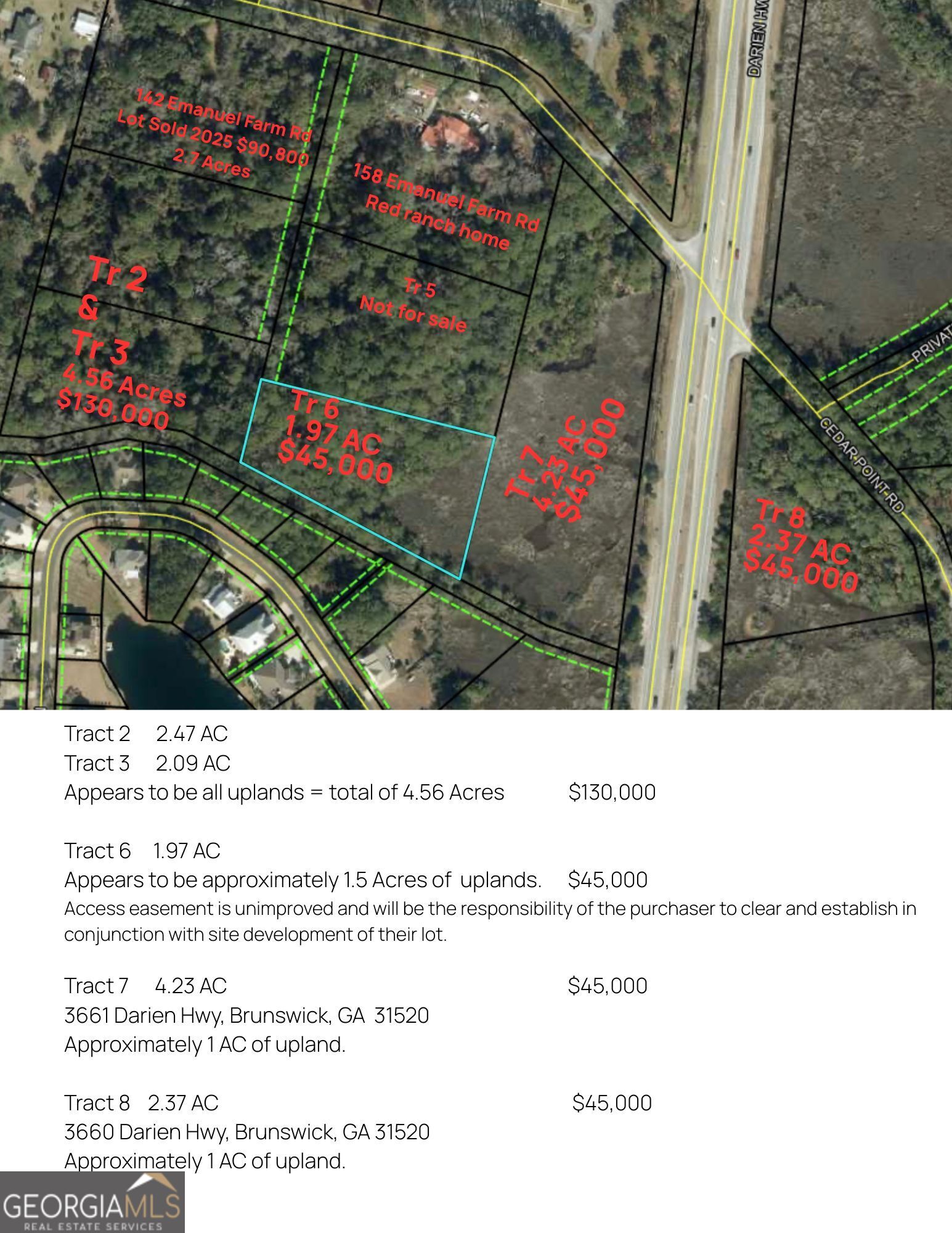Tr 2-tr 3 Emanuel Farm Road Brunswick, GA 31525 - Photo 4 of 4 unknown