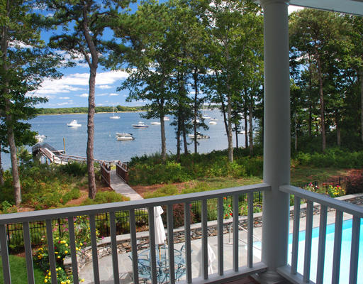 979-0 Old Post Road Barnstable, MA 02635 - Photo 4 of 10 a view of a street from a balcony