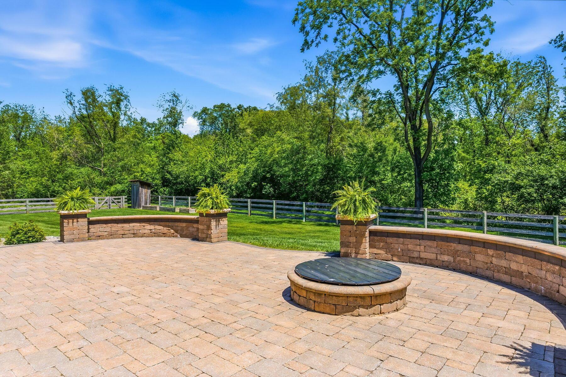 133 Pine Hills Road Johnstown, OH 43031 - Photo 57 of 71 Paver Patio with fire pit