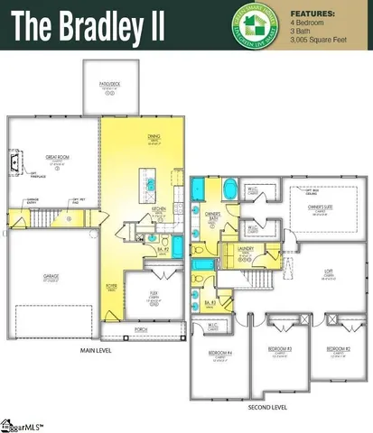 $374,900 | 155 Hunter Ridge Drive, Boiling Springs, SC 29316